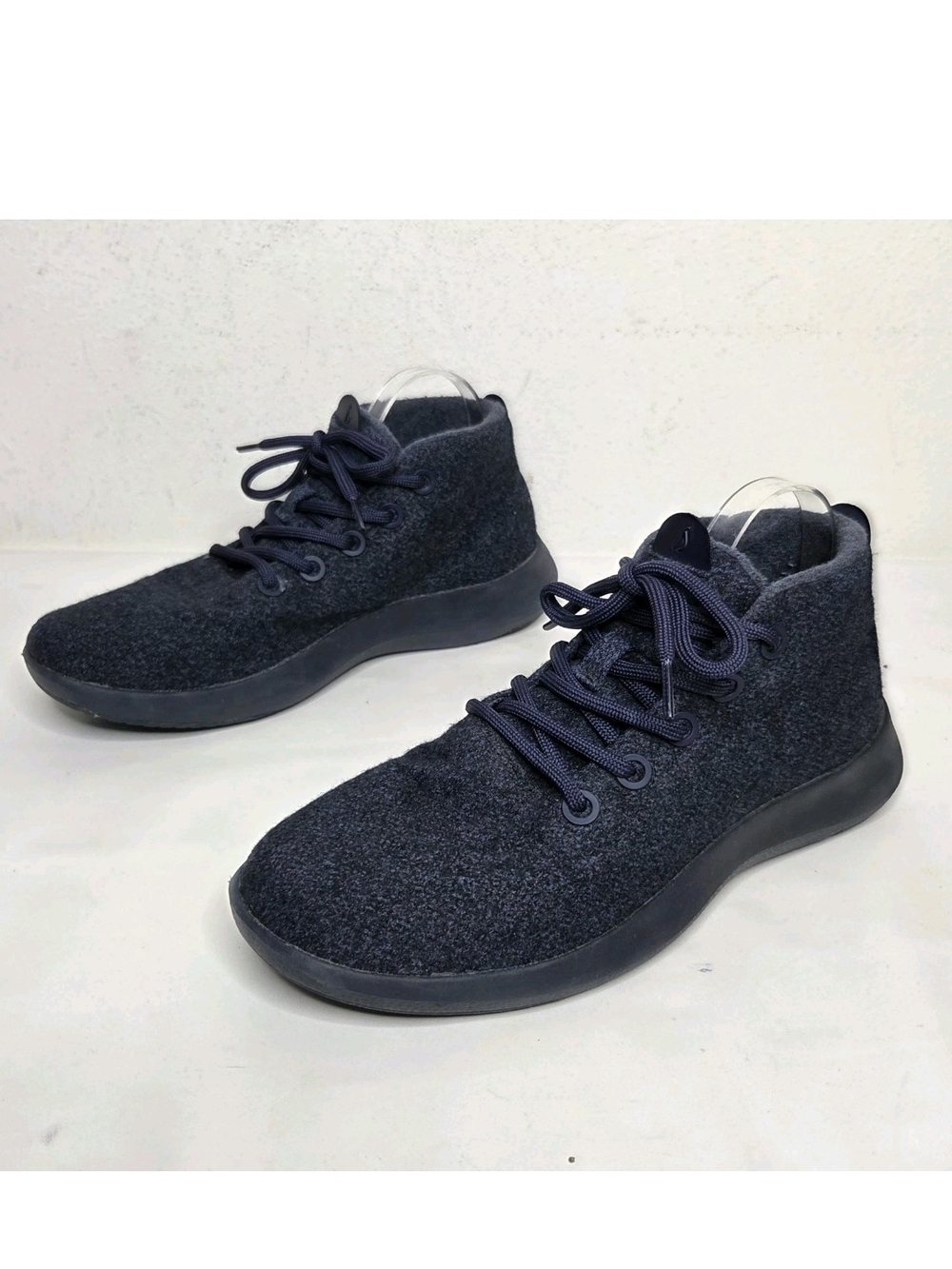 Allbirds Wool Runner Up Mizzle High Top Navy Sneaker Mens 11 Normcore Minimalism